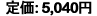 5,040